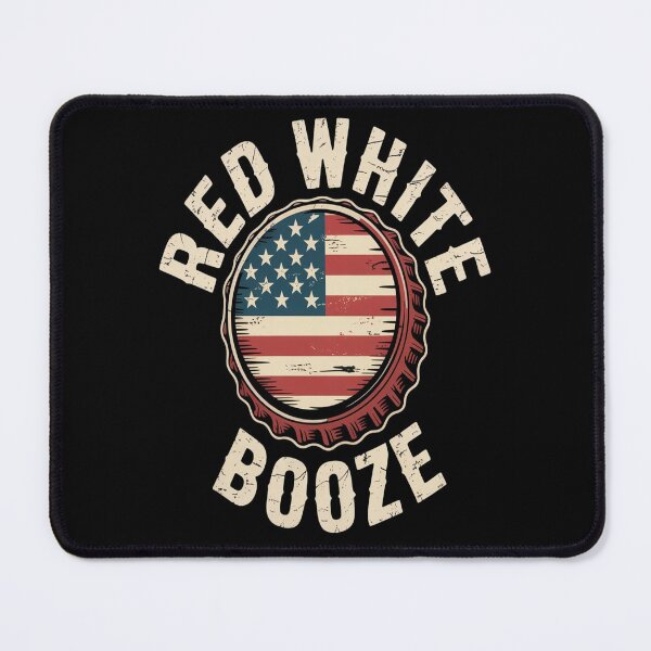 Item preview, Red White And Booze Drinking 4th of July designed and sold by kakashinn.