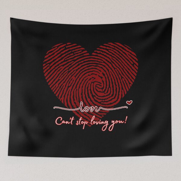 Item preview, Fingerprint Heart Love Art designed and sold by Neer arts.