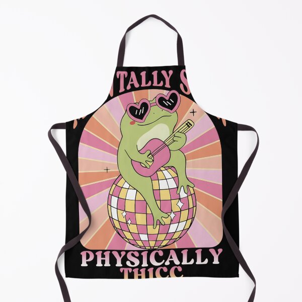 Item preview, Mentally Sick Physically Thicc Funny Aesthetic Disco Frog designed and sold by haitrieuic96.