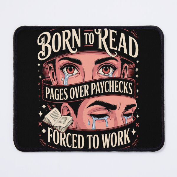 Item preview, Born To Read Forced To Work Bookish Black Girl designed and sold by Lucaseinar.