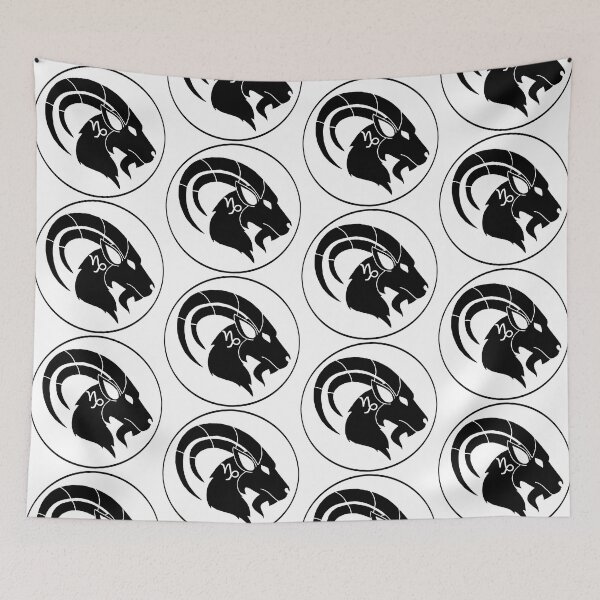 Item preview, Capricorn (black) astrological sign designed and sold by Lagueny.