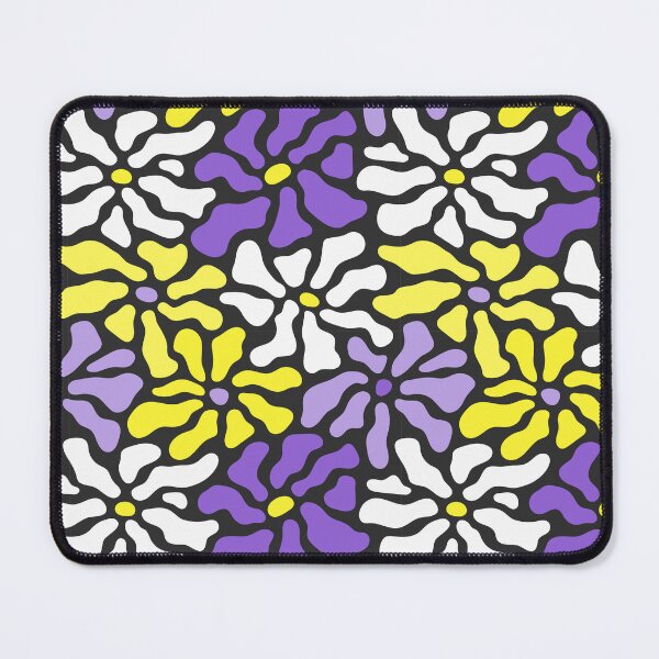 Item preview, Contemporary Abstract Floral Pattern in Nonbinary Colorway designed and sold by teeworthy.