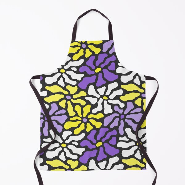 Item preview, Contemporary Abstract Floral Pattern in Nonbinary Colorway designed and sold by teeworthy.