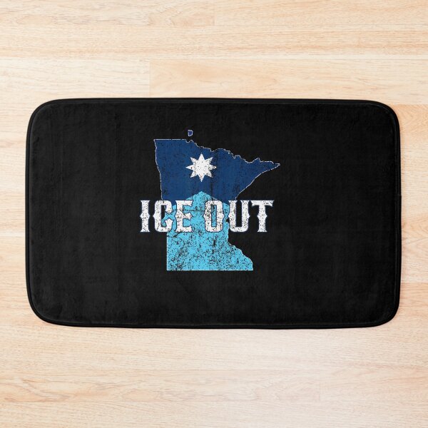 Item preview, Vintage Ice Out Of Mn Minnesota Flag And Map Distressed T-Shirt designed and sold by CcConsultingS.