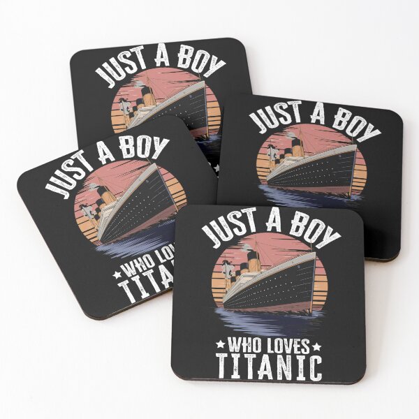 Item preview, Titanic Boy Loves Titanic - Titanic Boy Design for Men Boys designed and sold by farhanhafeez.