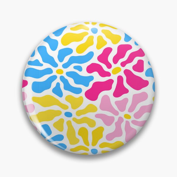 Item preview, Contemporary Abstract Floral Pattern in Pansexual Colorway designed and sold by teeworthy.