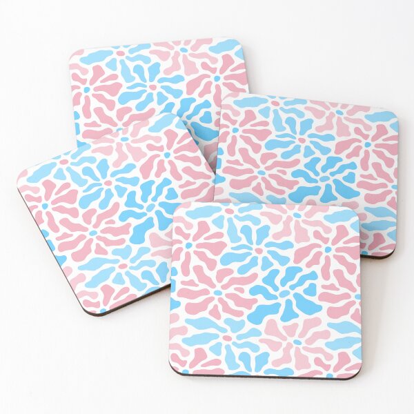 Item preview, Contemporary Abstract Floral Pattern in Trans Colorway designed and sold by teeworthy.