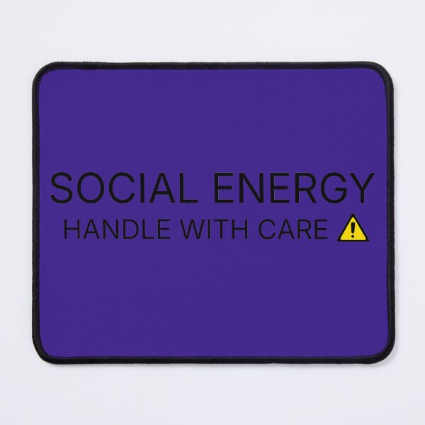 Item preview, Social Energy – Handle With Care designed and sold by HubCreates.