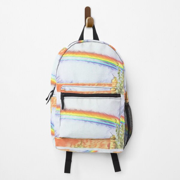 Item preview, Colourful Rainbow Over Rooftop designed and sold by Fearless-Fox.