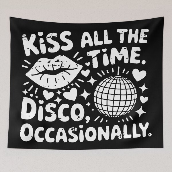 Item preview, Harry Styles Kiss All the Time Disco Occasionally White Design designed and sold by Novaque.