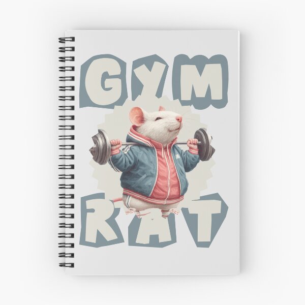 Item preview, Cute design gym rat designed and sold by ARTpatrycha.