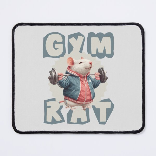 Item preview, Cute design gym rat designed and sold by ARTpatrycha.