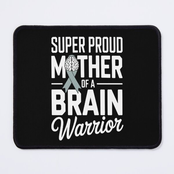Item preview, Brain Tumor Awareness Mom Proud Mother Warrior Mommy designed and sold by Lucaseinar.