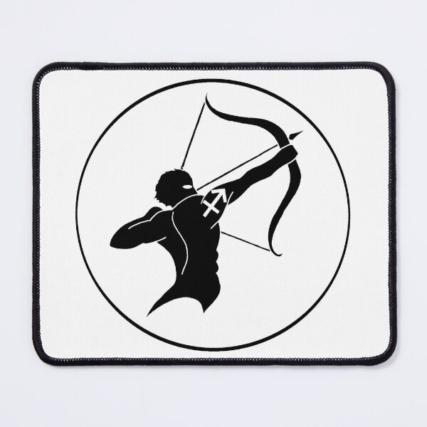 Item preview, Sagittarius astrological sign (black) designed and sold by Lagueny.