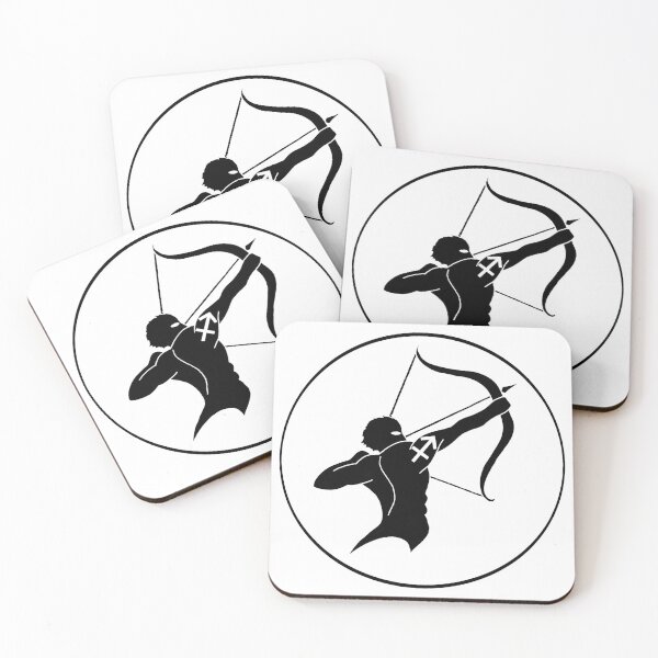 Item preview, Sagittarius astrological sign (black) designed and sold by Lagueny.