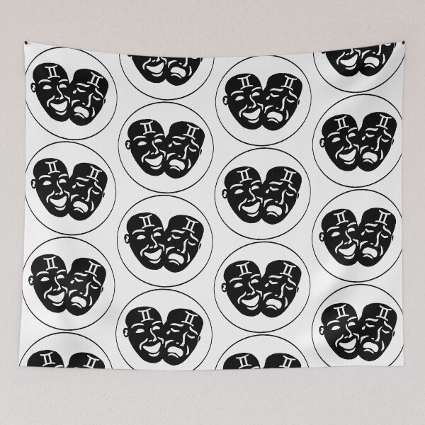 Item preview, Gemini astrological sign (black) designed and sold by Lagueny.