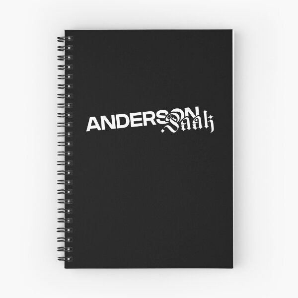 Aperçu de l'œuvre Conception du logo typographique blanc d'Anderson .Paak créée et vendue par Novaque.