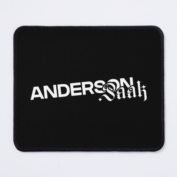 Item preview, Anderson .Paak White Typography Logo Design designed and sold by Novaque.