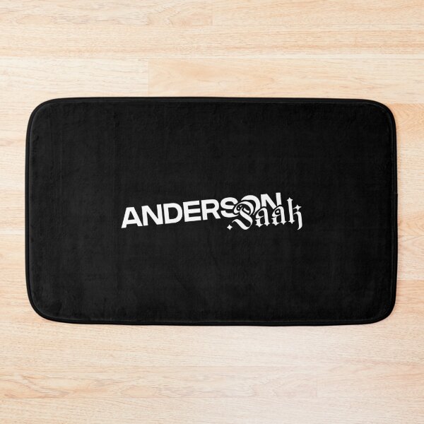Item preview, Anderson .Paak White Typography Logo Design designed and sold by Novaque.