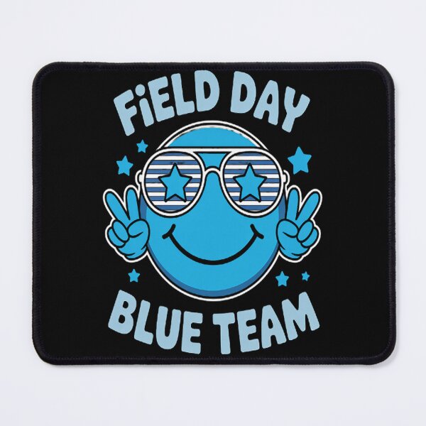 Item preview, Blue Team Field Day Smiling Emoji designed and sold by kakashinn.