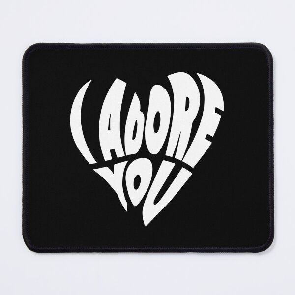 Item preview, Fred again.. I Adore You White Heart Logo Design designed and sold by Novaque.