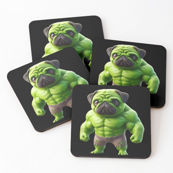Item preview, Furious Pug Hulk designed and sold by FlavaVerda.