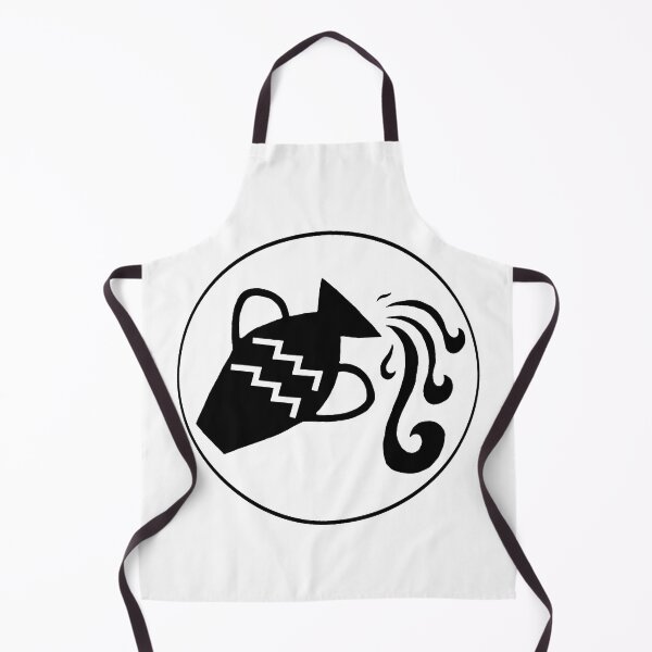 Item preview, Astrological sign of Aquarius (black) designed and sold by Lagueny.