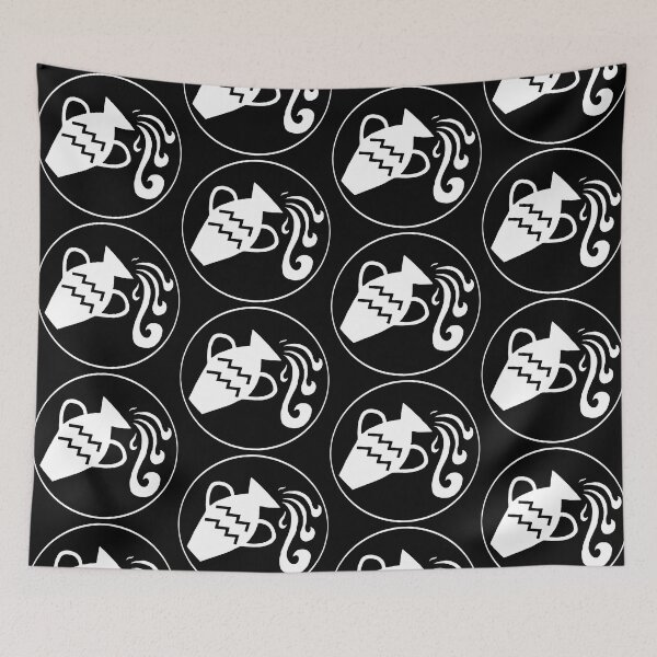 Item preview, Astrological sign of Aquarius (white) designed and sold by Lagueny.