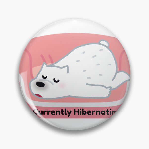 Item preview, Currently Hibernating – Polar Bear Sleeping designed and sold by Livunmasked.