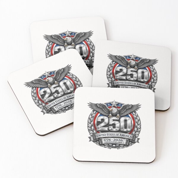 Item preview, USA 250th Anniversary Semiquincentennial Eagle Emblem designed and sold by WatsonSchultz.