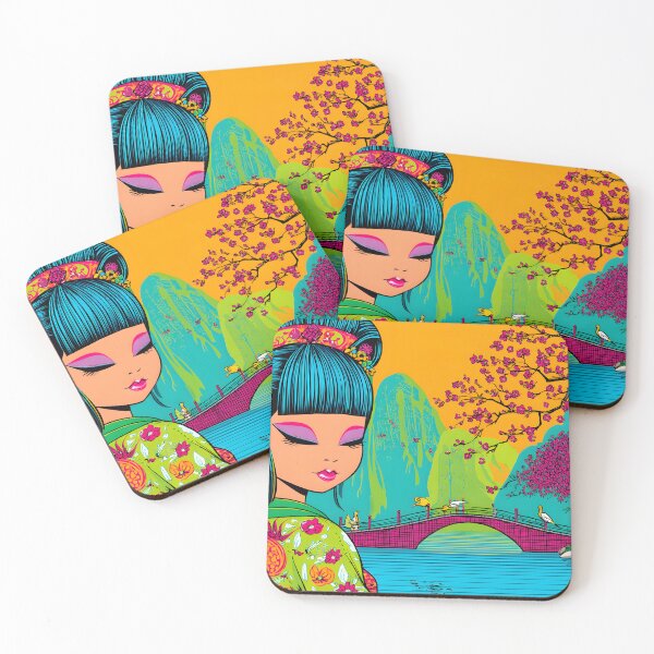 Item preview, Vibrant pop Art with a Serene Landscape designed and sold by Artessie.