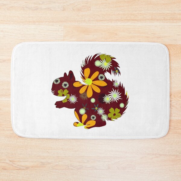 Item preview, Kopie von squirrel design flower pattern, beautiful autumn pattern, autumn outfit leisure designed and sold by Kirei-Lily.