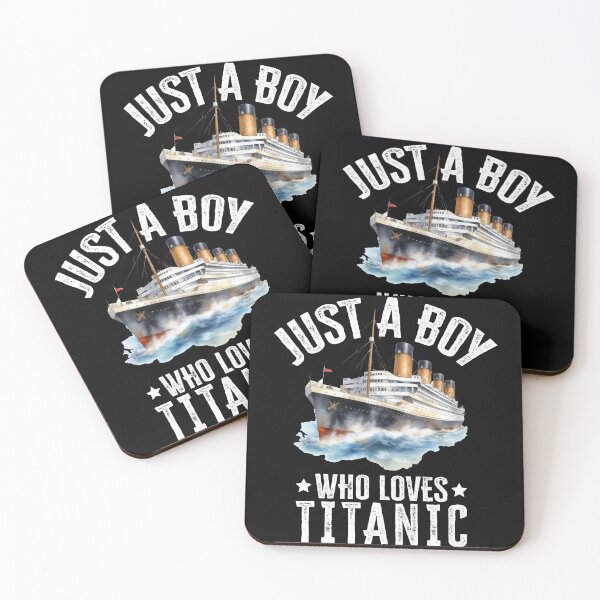 Item preview, Titanic Boy Loves Titanic - Titanic Boy Design for Men Boys designed and sold by farhanhafeez.