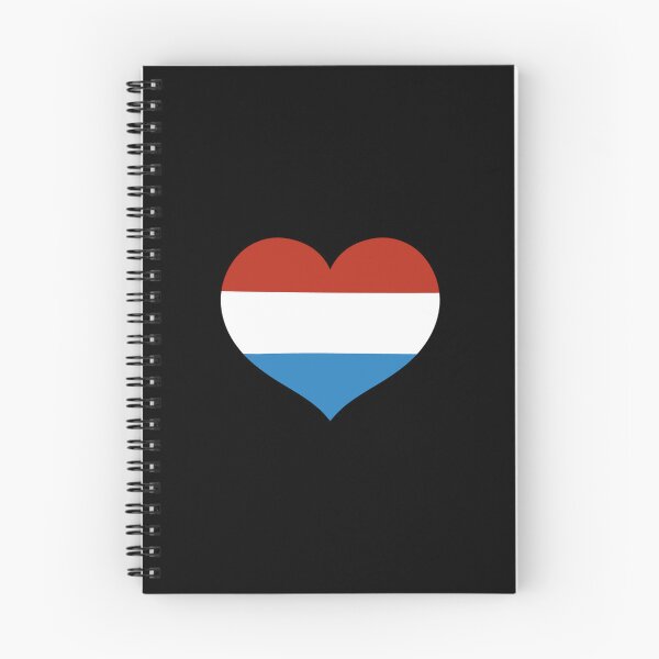 Item preview, luxembourg flag heart shaped designed and sold by sarahsdesigns02.