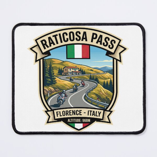 Item preview, Raticosa Pass – Passo della Raticosa – Classic Italian Mountain Road designed and sold by enzoade.