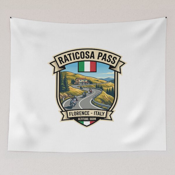 Item preview, Raticosa Pass – Passo della Raticosa – Classic Italian Mountain Road designed and sold by enzoade.