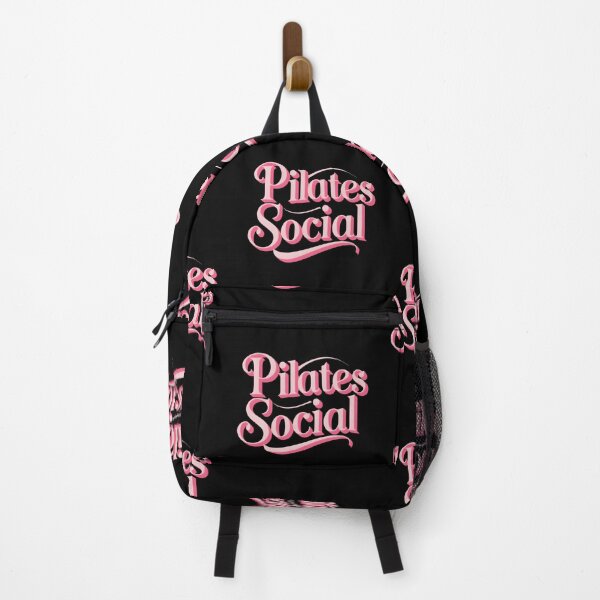 Item preview, Pilates Social Pink Typography Art for Stylish Fitness and Wellness Fans | Premium HD Design of Pilates Social Pink Typography   designed and sold by MillionaireGenZ ⭐⭐⭐⭐⭐ (5.0).