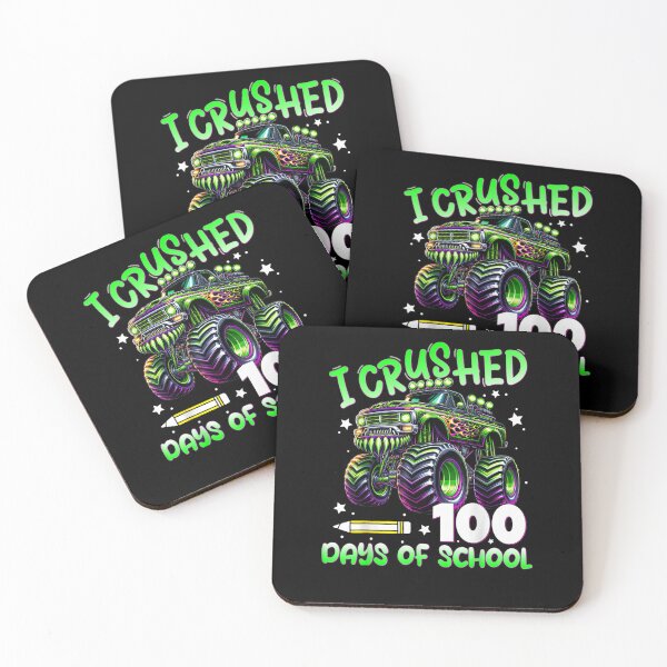 Item preview, I Crushed 100 Days of School Truck 100th Day of School Boys designed and sold by MatherFisher.