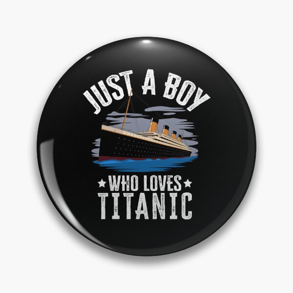 Item preview, Titanic Boy Loves Titanic - Titanic Boy Design for Men Boys designed and sold by farhanhafeez.