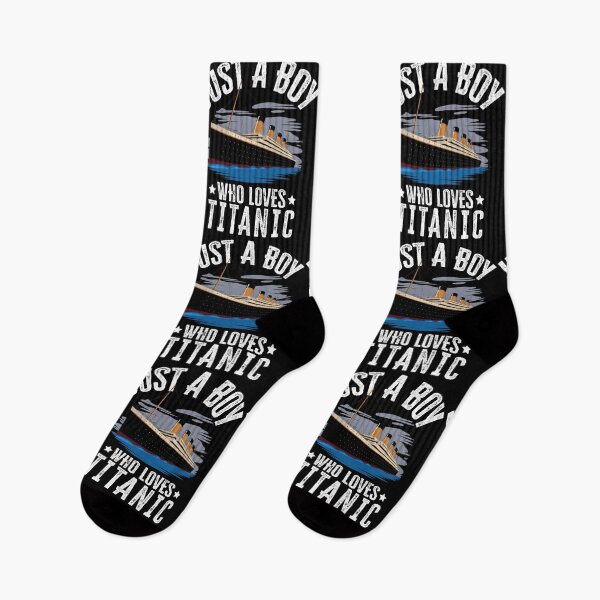 Item preview, Titanic Boy Loves Titanic - Titanic Boy Design for Men Boys designed and sold by farhanhafeez.
