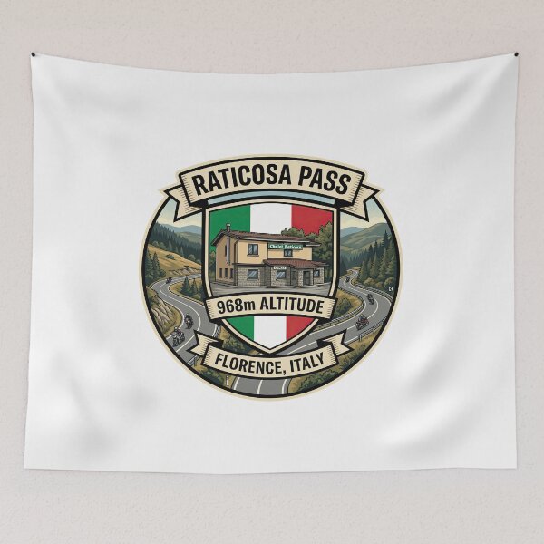 Item preview, Raticosa Pass – Passo della Raticosa – Italian Apennines Motorcycle Road designed and sold by enzoade.