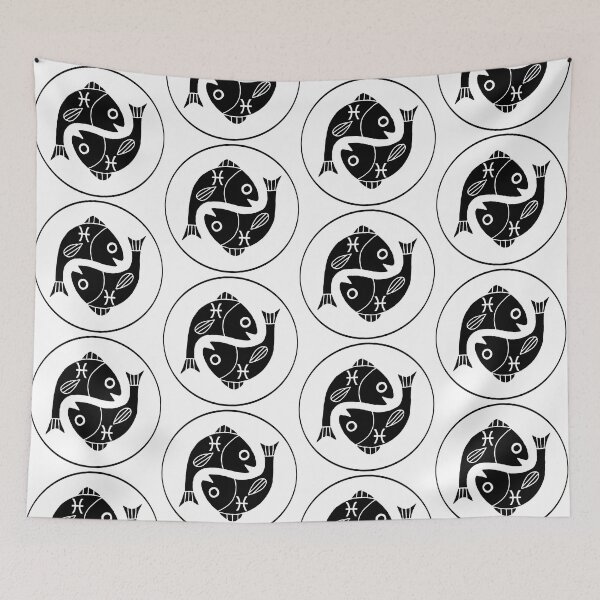 Item preview, The astrological sign of Pisces (black) designed and sold by Lagueny.