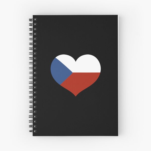 Item preview, czech republic flag heart shaped designed and sold by sarahsdesigns02.