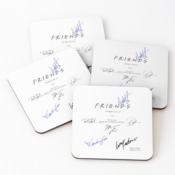 Item preview, Friends TV Show Signed Pilot Script Cover - "Friends Like Us" 1994 designed and sold by Midnight Nebula.