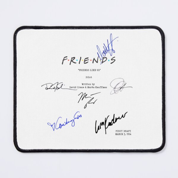 Item preview, Friends TV Show Signed Pilot Script Cover - "Friends Like Us" 1994 designed and sold by Midnight Nebula.