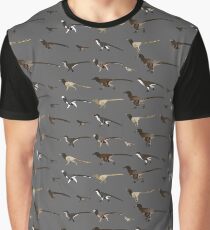 Dromaeosaur Pattern T-Shirt Graphic T-Shirt