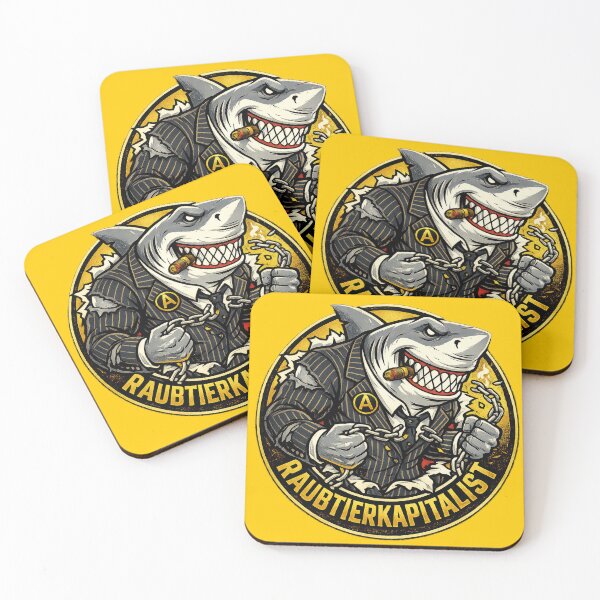 Item preview, Predatory Capitalist - Shark GER designed and sold by The Anti-Utopian.