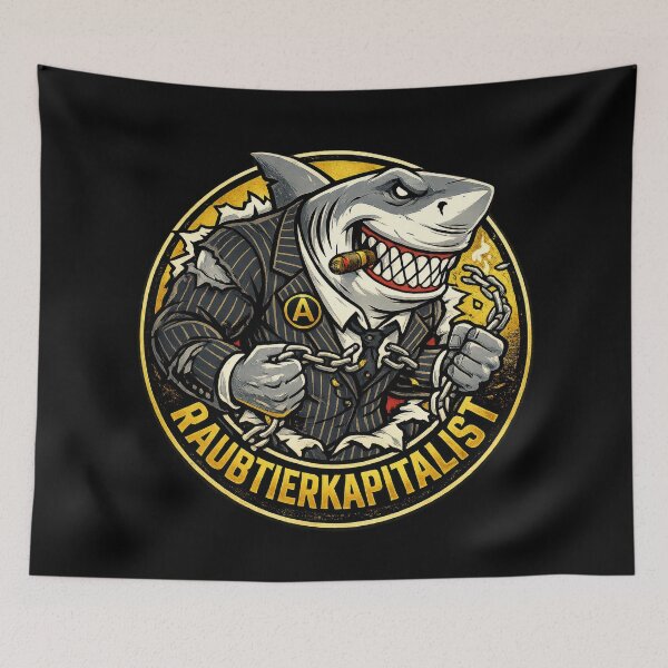 Item preview, Predatory Capitalist - Shark GER designed and sold by The Anti-Utopian.