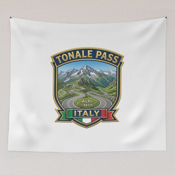 Item preview, Tonale Pass – Passo del Tonale – Iconic Italian Mountain Road designed and sold by enzoade.