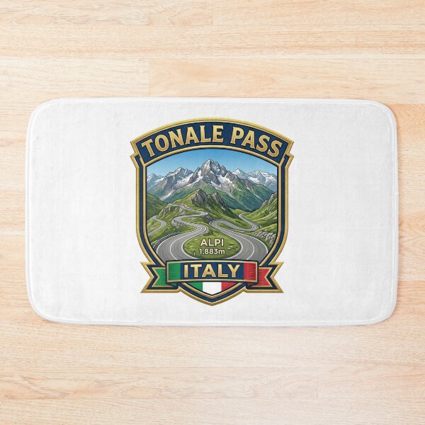 Item preview, Tonale Pass – Passo del Tonale – Iconic Italian Mountain Road designed and sold by enzoade.